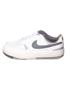 Nike Skórzane sneakersy "Gamma Force" rozmiar: 39. Białe trampki Nike, bez wzorów, bez zapięcia. Za 304,99 zł.