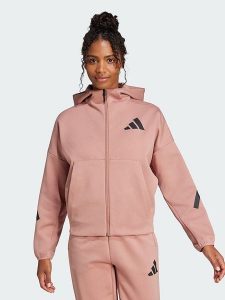 Adidas Bluza "Z.N.E." w kolorze jasnoróżowym rozmiar: S. Różowe bluzy ADIDAS, s, bez wzorów, bez kaptura. Za 202,28 zł.