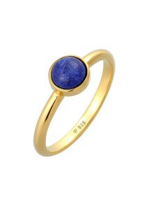 Elli PREMIUM Damski soliter z kamieniem Lapis Lazuli (kamień szlachetny) w srebrze próby 925 Sterling Silver Pierścionki 1 ct. Szare pierścionki Elli PREMIUM, z lazurytem, srebrne. Za 241,39 zł.
