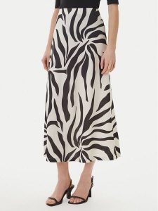 ONLY Spódnica maxi Chigo Sakura 15366894 Czarny Regular Fit. Czarne spódnice ONLY, s, bez wzorów, z syntetyku, maxi. Za 109,99 zł.