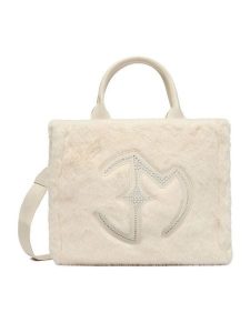 Eva Minge Torebka EO-ASI-LA482-3917 Écru. Torebki klasyczne Eva Minge, bez wzorów, z materiału, bez dodatków. Za 139,99 zł.