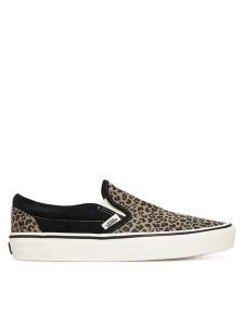 Vans Tenisówki Knu Skool Jumbo VN0009Q7YY61 Czarny. Czarne trampki Vans, bez wzorów, ze skóry, bez zapięcia. Za 229,99 zł.