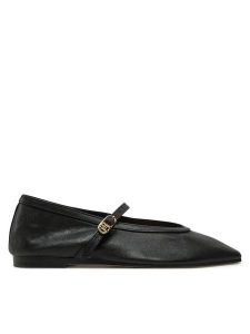 Tommy Hilfiger Baleriny Ballerina Maryjane Soft Leather FW0FW08354 Czarny. Czarne balerinki TOMMY HILFIGER, bez wzorów, ze skóry, bez obcasa, bez zapięcia. Za 419,99 zł.