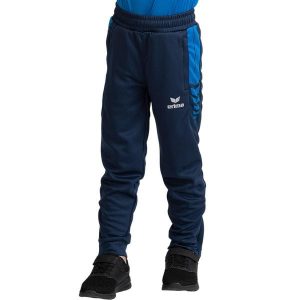 Spodnie robocze Erima Six Wings Niebieskie Junior. Niebieskie szorty Erima, bez wzorów, z materiału, sportowe. Za 253,99 zł.