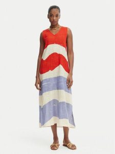 Iconique Sukienka letnia Casey IC26-081 Kolorowy Relaxed Fit. Kombinezony Iconique, na lato, xl, bez wzorów, z bawełny, bez kołnierzyka, bez ramiączek. Za 399,99 zł.