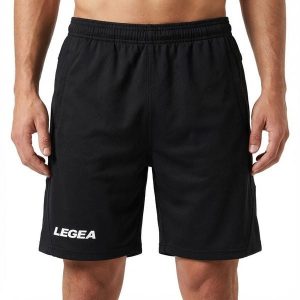 Spodenki Europa Treningowe Piłka Nożna Czarne. Czarne szorty LEGEA, bez wzorów, casualowe. Za 72,00 zł.