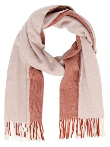 TATUUM Szal w kolorze beżowo-jasnobrązowym - 186 x 68 cm rozmiar: onesize. Brązowe szaliki Tatuum, bez wzorów, z materiału. Za 56,99 zł.