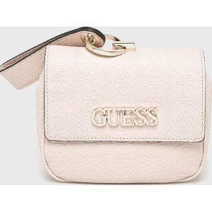 Guess Jeans - Torebka. Brązowe torebki klasyczne marki Guess Jeans, bez wzorów, z bawełny. W wyprzedaży za 359,90 zł.