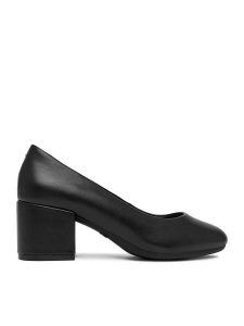 Go Soft Czółenka CEO-HY25127-1 Czarny. Czarne czółenka Go Soft, bez wzorów, ze skóry, bez obcasa, bez zapięcia. Za 139,99 zł.