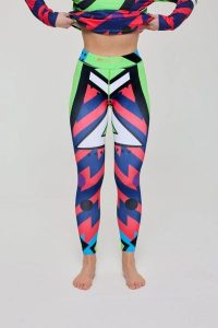 Legginsy termoaktywne Fresh Prince X damskie. Czerwone legginsy OOSC, bez wzorów, z materiału, długie. Za 269,99 zł.