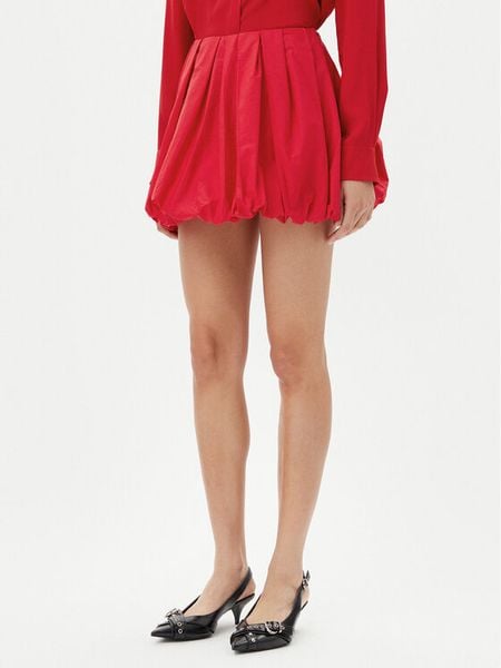 PINKO Spódnica mini Cadric 105183 A2LD Czerwony Regular Fit. Czerwone spódnice Pinko, bez wzorów, z bawełny, mini. Za 399,99 zł.