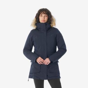 Parka turystyczna damska zimowa Quechua NH900 -20°C wodoodporna. Niebieskie kurtki QUECHUA, na zimę, m, bez wzorów, z syntetyku, bez kaptura. Za 499,99 zł.