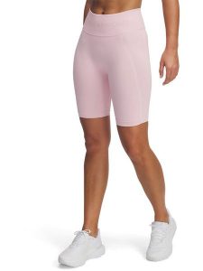 Under Armour Szorty funkcyjne w kolorze jasnoróżowym rozmiar: M. Różowe spodenki sportowe Under Armour, m, bez wzorów, z podwyższonym stanem, outdoorowe. Za 131,74 zł.