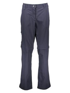 Jack Wolfskin Spodnie funkcyjne Zipp-Off "Activate Light" w kolorze granatowym rozmiar: 42. Niebieskie spodnie dresowe Jack Wolfskin, bez wzorów, z materiału. Za 223,46 zł.
