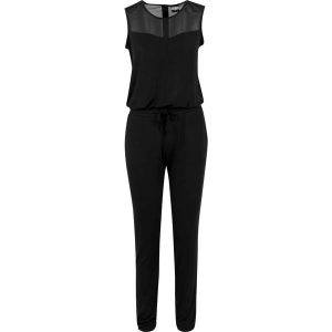 Zestaw dla kobiet w dużych rozmiarach Urban Classic meh long. Czarne kombinezony Urban Classics, l, bez wzorów, z jersey, sportowe, bez kołnierzyka, bez ramiączek, długie. Za 154,20 zł.