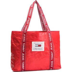 Torebka TOMMY JEANS - Tju Logo Tape Tote Tp AU0AU00445 661. Torebki klasyczne marki Tommy Jeans. Za 229,00 zł.