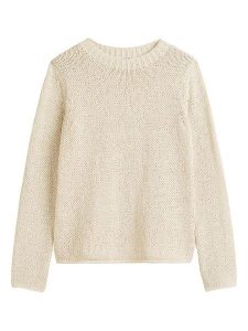 Marc O´Polo Sweter w kolorze kremowym rozmiar: S. Brązowe swetry oversize s, bez wzorów, bez ramiączek. Za 250,35 zł.