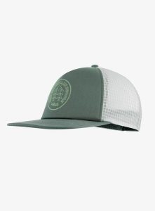 Czapka z daszkiem Rab Cirque Print Cap - sage/pewter. Zielone czapki RAB, bez wzorów, z materiału. Za 137,49 zł.