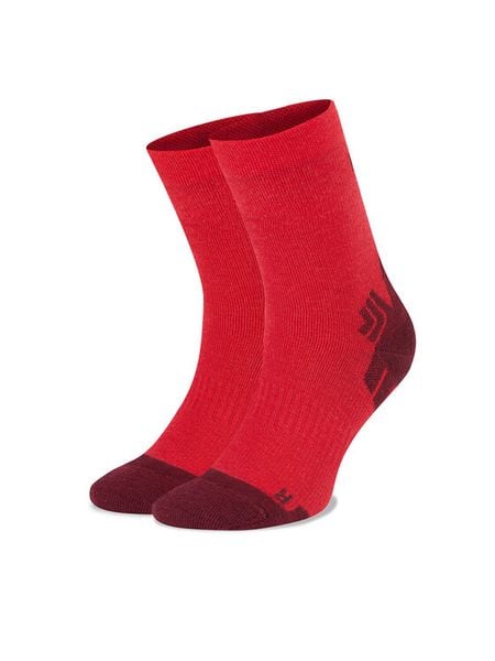 Reebok Skarpety długie R0401-SS24 (1- pack) Czerwony. Czerwone skarpetki Reebok, bez wzorów, z nylonu. Za 59,99 zł.