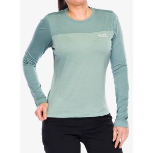 Bluza rowerowa damska Mons Royale Diversion Merino Bike Jersey Long Sleeve. Zielone bluzy Mons Royale, s, bez wzorów, z jersey, bez kaptura. Za 392,99 zł.
