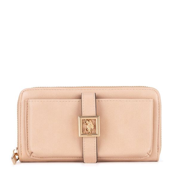 Portfel U.S. Polo Assn. Czerwone portfele U.S. Polo Assn., bez wzorów. Za 199,99 zł.