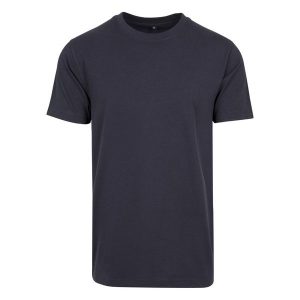 Bawełniana Koszulka Unisex Dla Dorosłych Z Okrągłym Dekoltem. Żółte bluzki BUILD YOUR BRAND, xl, bez wzorów, z bawełny, sportowe, bez kołnierzyka, bez ramiączek. Za 48,99 zł.