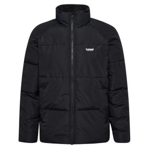 Kurtka puchowa Hummel. Czarne kurtki Hummel, s, bez wzorów, z puchu, bez kaptura. W wyprzedaży za 306,50 zł.