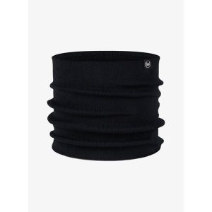 Komin na szyję Buff Lilon - black. Czarne szaliki Buff, bez wzorów. Za 139,90 zł.