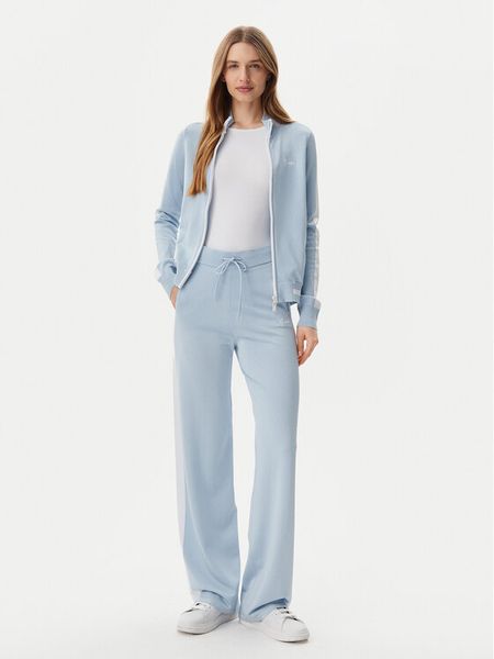 Guess Spodnie dresowe V5GB00 Z3D60 Błękitny. Niebieskie spodnie dresowe Guess, xs, z aplikacjami, z dresówki. Za 269,99 zł.