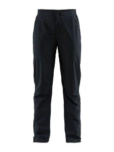 Craft Spodnie przeciwdeszczowe "Urban" w kolorze czarnym rozmiar: L. Czarne spodnie dresowe Craft, l, bez wzorów, outdoorowe. Za 173,45 zł.