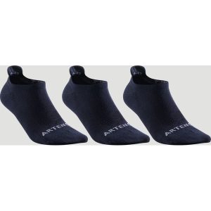 Skarpety sportowe tenis Artengo RS160 Lowedge 3 pary. Szare skarpetki ARTENGO, bez wzorów, z bawełny. Za 29,99 zł.