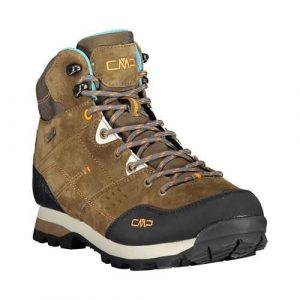 Buty trekkingowe damskie CMP Alcor Mid Trekking Wp. Brązowe buty trekkingowe CMP, z materiału, za kostkę, bez zapięcia. Za 559,99 zł.