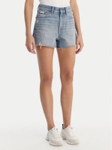 Calvin Klein Jeans Jeansy LV047F717G Biały Straight Fit. Białe jeansy Calvin Klein Jeans, bez wzorów, z jeansu. Za 339,99 zł.