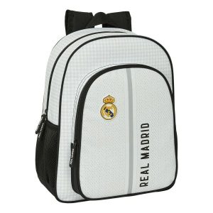 Plecak szkolny Real Madrid C.F. 24/25 Biały. Szare plecaki REAL MADRID. Za 179,00 zł.