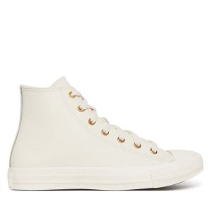 Trampki Converse. Brązowe trampki Converse, bez wzorów, bez zapięcia. Za 189,99 zł.