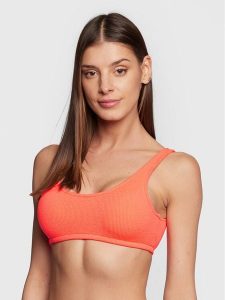 Banana Moon Góra od bikini Justin Scrunchy JAA13 Pomarańczowy. Brązowe bikini Banana Moon, bez wzorów, z syntetyku. Za 109,99 zł.