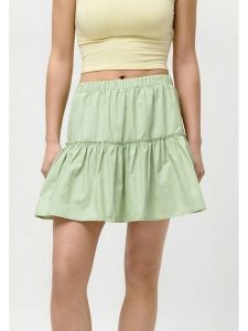LeGer Spódnica "Klea" w kolorze jasnozielonym rozmiar: 36. Zielone spódnice LeGer, bez wzorów, mini. Za 78,99 zł.