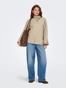 ONLY Kurtka przejściowa w kolorze beżowym rozmiar: M. Brązowe kurtki ONLY, m, bez wzorów, bez kaptura. Za 165,99 zł.