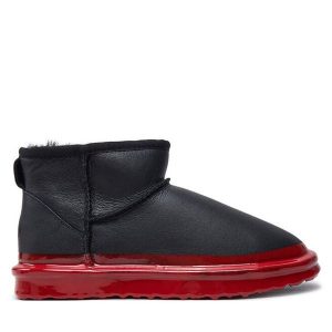Śniegowce EMU Australia. Czarne buty zimowe EMU Australia, bez obcasa, bez zapięcia. Za 749,99 zł.