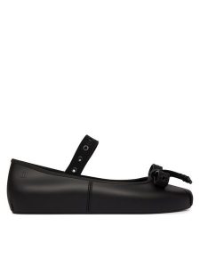Melissa Baleriny Sophie Crush Ad 37836 Czarny. Czarne balerinki Melissa, bez wzorów, z tworzywa sztucznego, bez obcasa, bez zapięcia. Za 358,99 zł.