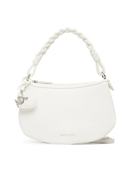 Armani Exchange Torebka XW002228 AF21428 U0011 Biały. Białe torebki klasyczne Armani Exchange, bez wzorów, ze skóry, bez dodatków. Za 479,99 zł.