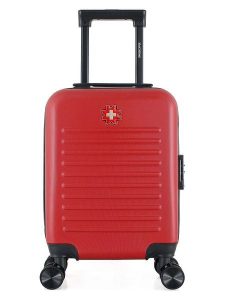 SWISS KOPPER Walizka "Wil" w kolorze czerwonym - 32 x 46 x 20 cm rozmiar: onesize. Czerwone walizki SWISS KOPPER, bez wzorów, z materiału. Za 108,99 zł.