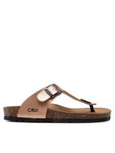 CMP Japonki Eco Mymosa Wmn Flip FLop 3Q91036 Różowy. Czerwone klapki CMP, bez wzorów, ze skóry, bez obcasa. Za 189,99 zł.