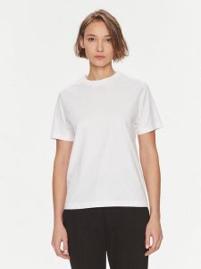 DAY BIRGER ÉT MIKKELSEN T-Shirt Parry 100424 Biały Regular Fit. Białe t-shirty DAY Birger et Mikkelsen, m, bez wzorów, z bawełny, bez kołnierzyka, bez ramiączek. Za 249,99 zł.