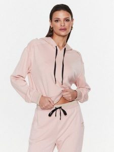 Liu Jo Sport Bluza TA3109 J6182 Różowy Regular Fit. Czerwone bluzy Liu Jo Sport, xl, bez wzorów, z wiskozy, bez kaptura. Za 299,99 zł.