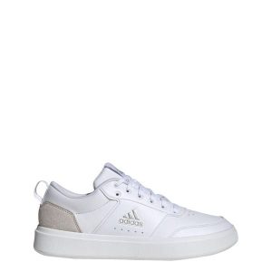 Park Street Shoes. Białe buty sportowe ADIDAS, bez wzorów, z materiału, bez zapięcia. Za 266,20 zł.