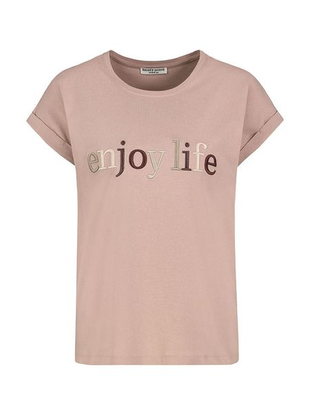 Eight2Nine Koszulka w kolorze jasnoróżowym rozmiar: XXL. Różowe bluzki Eight2Nine, xxl, bez wzorów, z bawełny, bez kołnierzyka, bez ramiączek. Za 48,39 zł.