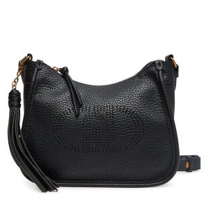 Torebka Liu Jo. Czarne torebki klasyczne Liu Jo, bez wzorów, bez dodatków. Za 299,99 zł.