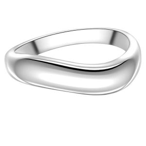 Glanzstücke München Pierscionek ze srebra próby 925 w kolorze srebrnym Pierścionki 1 ct Damski. Szare pierścionki Glanzstücke München, srebrne. Za 289,99 zł.