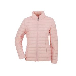 Kurtka JOTT CHA Rose. Czerwone kurtki Jott, bez wzorów, z puchu, bez kaptura. Za 384,99 zł.